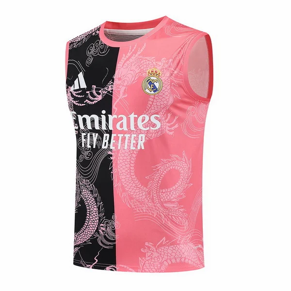 Camiseta Sin Mangas Real Madrid 2025 2026 Negro Rosa Real Madrid Camiseta 2025 2026 Negra - Camiseta Real Madrid | 7camisetas