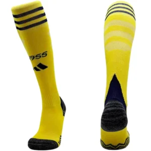 Al-Nassr FC Niños Calcetines 2025 2026 Casa Amarillo - Al-Nassr FC Niños Barata | 7camisetas