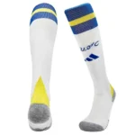 Leeds United Niños Calcetines 2024 2025 Casa Blanco - Leeds United Niños Barata | 7camisetas