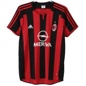 AC Milan Camiseta 2003 2004 Casa Roja - Camiseta Ac Milan | 7camisetas