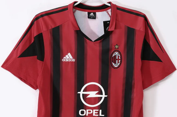AC Milan Camiseta 2004 2005 Casa Roja - Camiseta Ac Milan | 7camisetas
