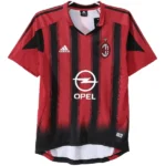 AC Milan Camiseta 2004 2005 Casa Roja - Camiseta Ac Milan | 7camisetas