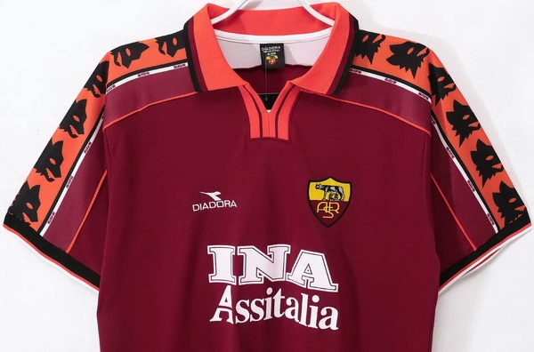 AS Roma Camiseta Casa Roja - Camiseta As Roma | 7camisetas