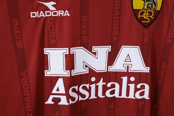 AS Roma Camiseta 2000 Casa Roja - Camiseta As Roma | 7camisetas
