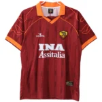 AS Roma Camiseta 2000 Casa Roja - Camiseta As Roma | 7camisetas