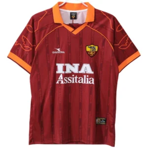 AS Roma Camiseta 2000 Casa Roja - Camiseta As Roma | 7camisetas