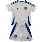 Leeds United Niños Conjunto 2024 2025 Casa Blanco - Tuta Leeds United Niños | 7camisetas