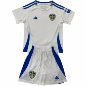 Leeds United Niños Conjunto 2024 2025 Casa Blanco - Tuta Leeds United Niños | 7camisetas