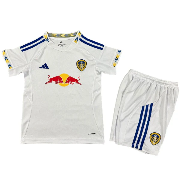 Leeds United Niños Conjunto 2025 2026 Casa Blanco - Tuta Leeds United Niños | 7camisetas