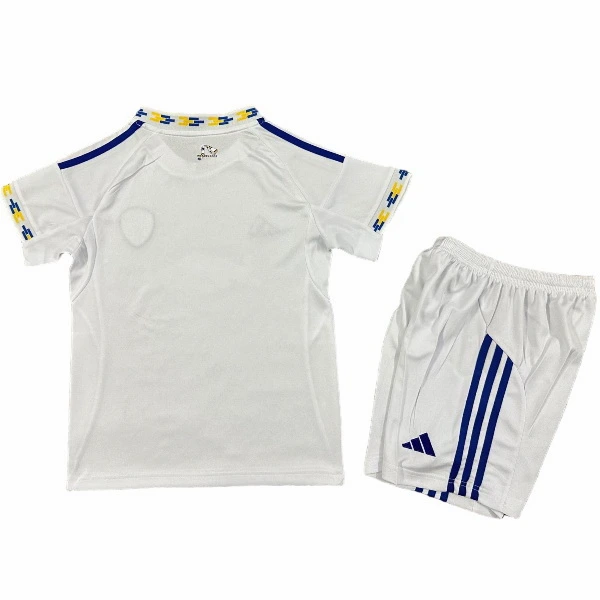 Leeds United Niños Conjunto 2025 2026 Casa Blanco - Tuta Leeds United Niños | 7camisetas