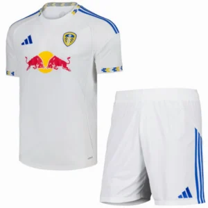 Leeds United Niños Conjunto 2025 2026 Casa Blanco - Tuta Leeds United Niños | 7camisetas