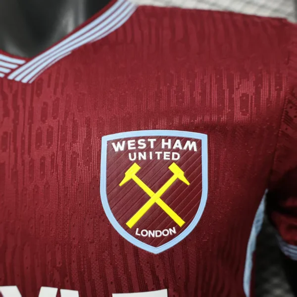West Ham United Camiseta Edición Jugadores 2025 2026 Casa Roja - Camiseta West Ham United | 7camisetas