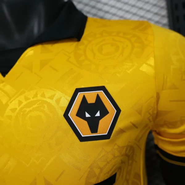 Wolves FC Camiseta Edición Jugadores 2025 2026 Casa Amarilla | 7camisetas