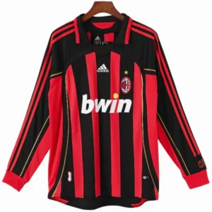AC Milan Camiseta 2006 2007 Casa Roja - Camiseta Ac Milan | 7camisetas