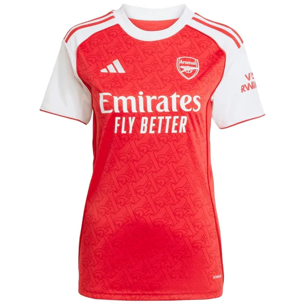 Casa Camiseta Mujer Arsenal 2025 2026 Rojo Arsenal Mujer Camiseta 2025 2026 Casa Roja - Camiseta Arsenal Mujer | 7camisetas