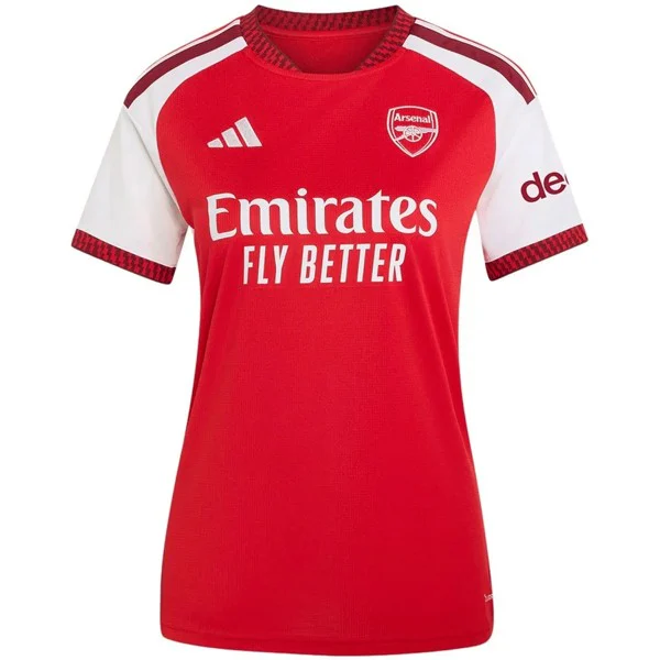 Casa Camiseta Mujer Arsenal 2026 2027 Rojo I Blanco Arsenal Mujer Camiseta 2026 2027 Casa Roja - Camiseta Arsenal Mujer | 7camisetas