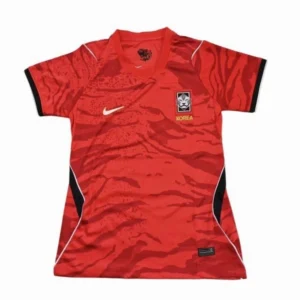 Corea Mujer Camiseta 2026 Casa Roja - Camisetas De Futbol Personalizadas | 7camisetas