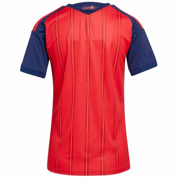 España Mujer Camiseta 2026 Casa Roja - Camiseta España Mujer Blanca | 7camisetas
