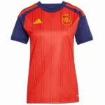España Mujer Camiseta 2026 Casa Roja - Camiseta España Mujer Blanca | 7camisetas
