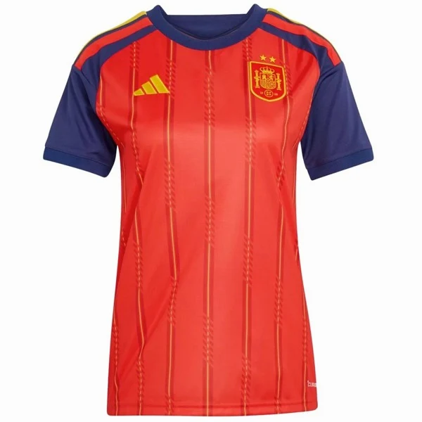 Casa Camiseta Mujer España 2 Estrellas 2026 Rojo España Mujer Camiseta 2026 Casa Roja - Camiseta España Mujer Blanca | 7camisetas