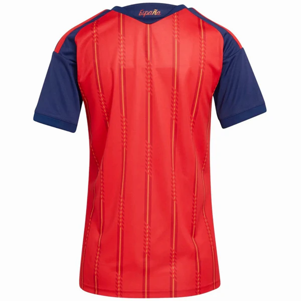 España Mujer Camiseta 2026 Casa Roja - Camiseta España Mujer Blanca | 7camisetas