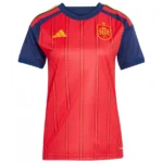 España Mujer Camiseta 2026 Casa Roja - Camiseta España Mujer Blanca | 7camisetas