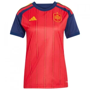 España Mujer Camiseta 2026 Casa Roja - Camiseta España Mujer Blanca | 7camisetas