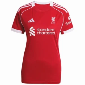 Liverpool Mujer Camiseta 2025 2026 Casa Roja - Camiseta Liverpool Mujer | 7camisetas
