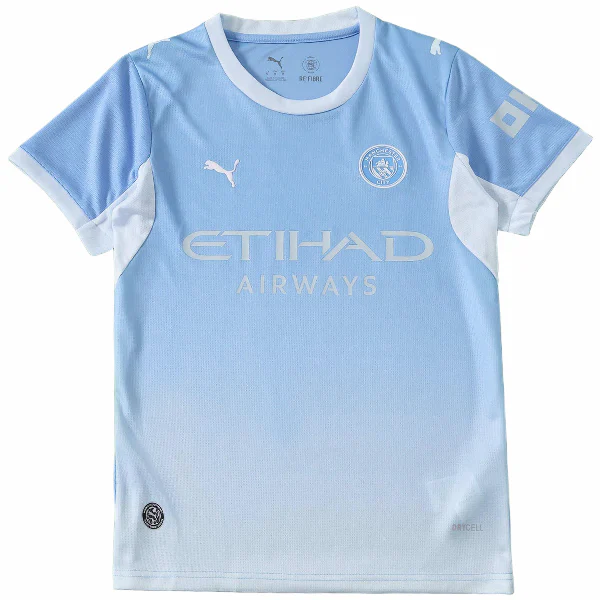 Casa Camiseta Mujer Manchester City 2026 2027 Azul Manchester City Mujer Camiseta 2026 2027 Casa Azul - Camiseta Manchester City Mujer | 7camisetas