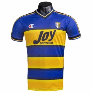 Parma Camiseta 2001 2002 Casa Azul - Camiseta Real Madrid Parmalat | 7camisetas