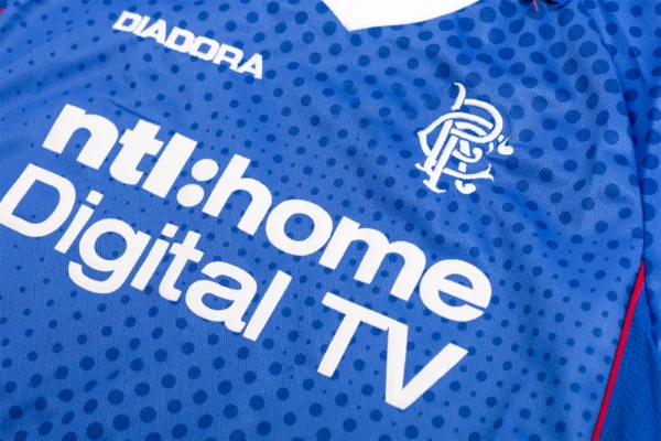 Rangers Camiseta 2002 2003 Casa Azul - Camiseta Rangers De Talca | 7camisetas