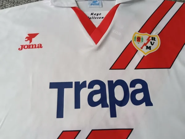 Rayo Vallecano de Madrid Camiseta Casa Blanca - Camiseta Rayo Vallecano De Madrid | 7camisetas