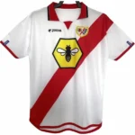 Rayo Vallecano de Madrid Camiseta 2001 2002 Casa Blanca - Camiseta Rayo Vallecano De Madrid | 7camisetas
