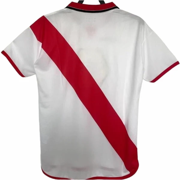 Rayo Vallecano de Madrid Camiseta 2001 2002 Casa Blanca - Camiseta Rayo Vallecano De Madrid | 7camisetas