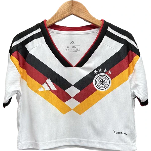 Casa Camiseta Sin Mangas Mujer Alemania 2026 Blanco Alemania Mujer Camiseta 2026 Casa Blanca - Camiseta Alemania Mujeres | 7camisetas