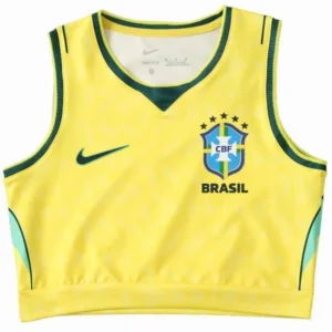 Brasil Mujer Camiseta 2026 Casa Amarilla - Camiseta Brasil Mujer | 7camisetas