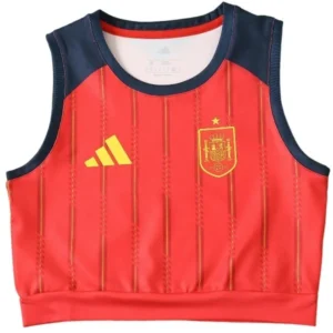 España Mujer Camiseta 2026 Casa Roja - Camiseta España Mujer Blanca | 7camisetas