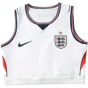 Inglaterra Mujer Camiseta 2026 Casa Blanca - Camiseta Inglaterra Mujer | 7camisetas