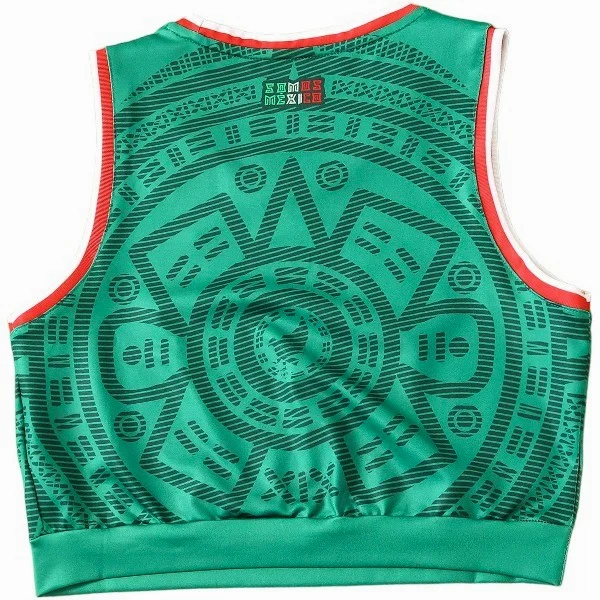 México Mujer Camiseta 2026 Casa Verde - Camiseta México Mujer | 7camisetas