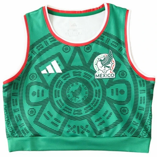 Casa Camiseta Sin Mangas Mujer México 2026 Verde México Mujer Camiseta 2026 Casa Verde - Camiseta México Mujer | 7camisetas