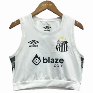 Santos FC Mujer Camiseta 2025 2026 Casa Blanca - Camiseta Santos FC Mujer | 7camisetas