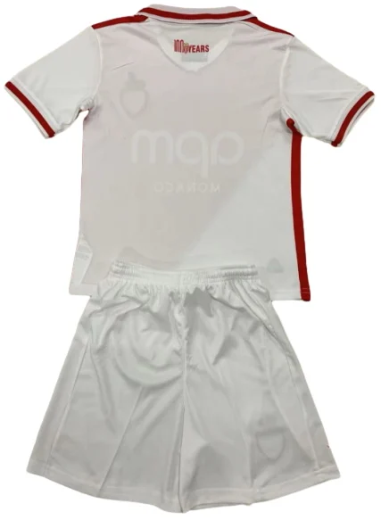 AS Monaco Conjunto 2024 2025 Casa Rojo - AS Monaco Barata | 7camisetas