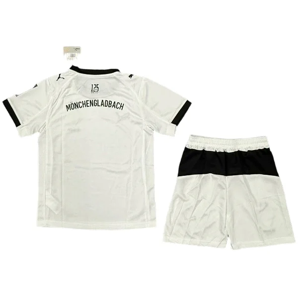 Borussia Mönchengladbach Niños Conjunto 2025 2026 Casa Blanco - Tuta Borussia Mönchengladbach Niños | 7camisetas