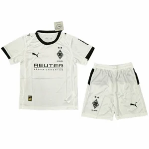 Borussia Mönchengladbach Niños Conjunto 2025 2026 Casa Blanco - Tuta Borussia Mönchengladbach Niños | 7camisetas