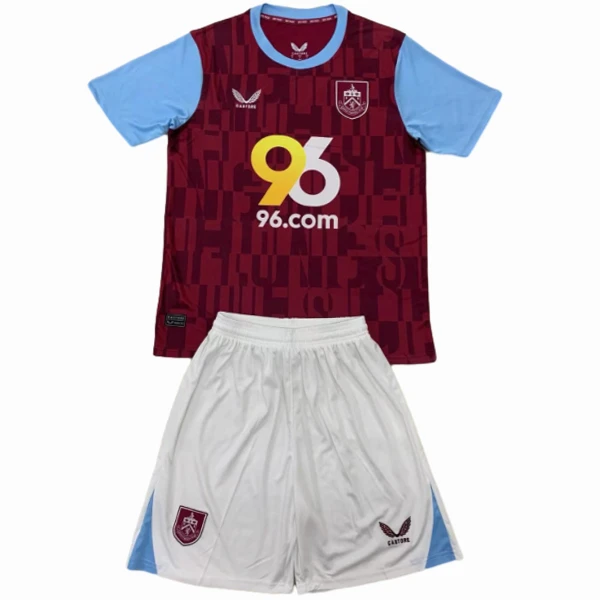 Burnley FC Conjunto 2024 2025 Casa Rojo - Burnley Fc Equipacion | 7camisetas