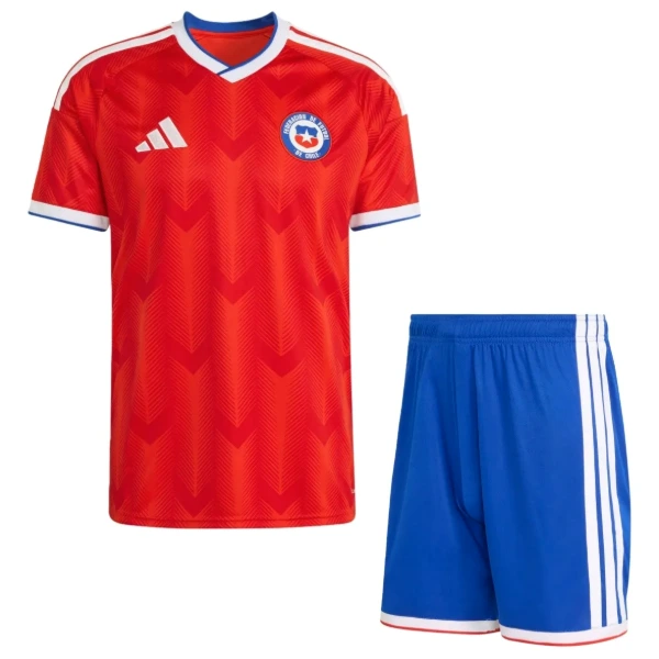 Casa Conjunto De Hombre Chile 2026 Rojo Chile Conjunto 2026 Casa Rojo - Chile Barata | 7camisetas