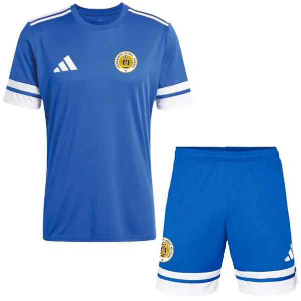 Casa Conjunto De Hombre Curazao 2026 Azul Curazao Conjunto 2026 Casa Azul - Divisa Curazao | 7camisetas