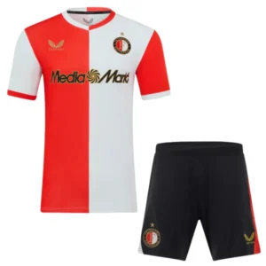 Feyenoord Rotterdam Niños Conjunto 2025 2026 Casa Rojo - Feyenoord Rotterdam Niños Barata | 7camisetas