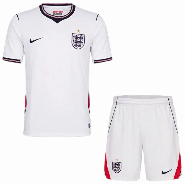 Casa Conjunto De Hombre Inglaterra 2026 Blanco Inglaterra Conjunto 2026 Casa Blanco - Inglaterra Barata | 7camisetas