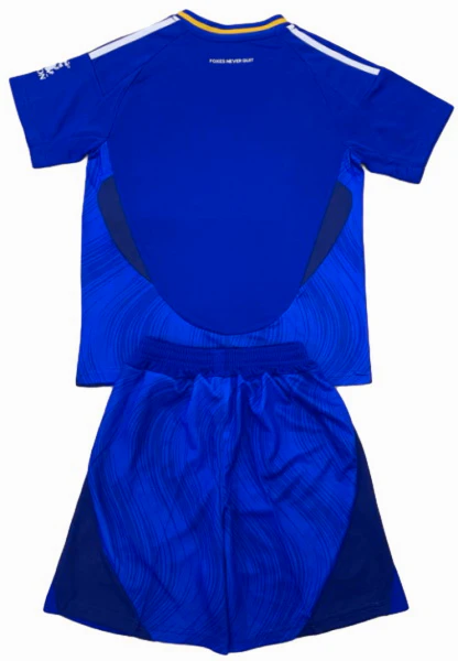Leicester City Conjunto 2024 2025 Casa Azul - Leicester City Barata | 7camisetas